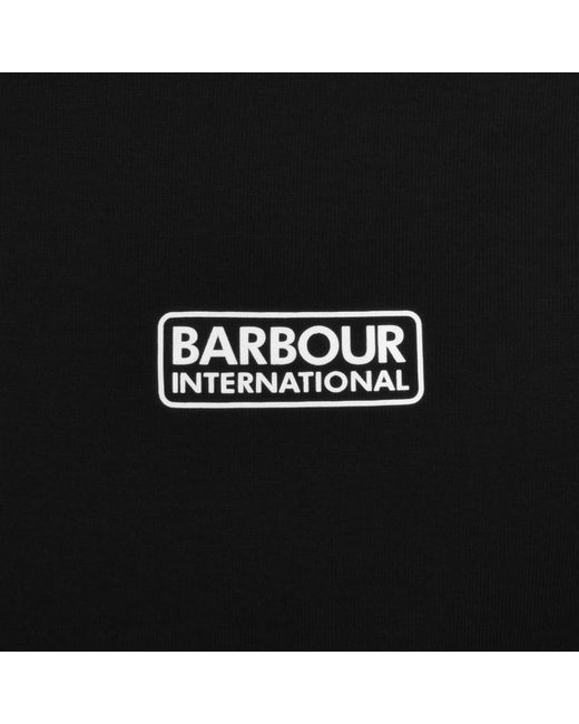 Barbour Black Markford Sweatshirt for men