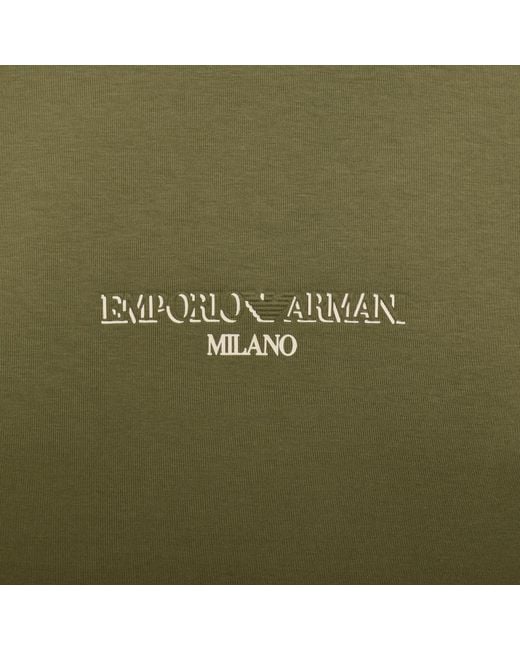 Armani Green Emporio Sweatshirt for men