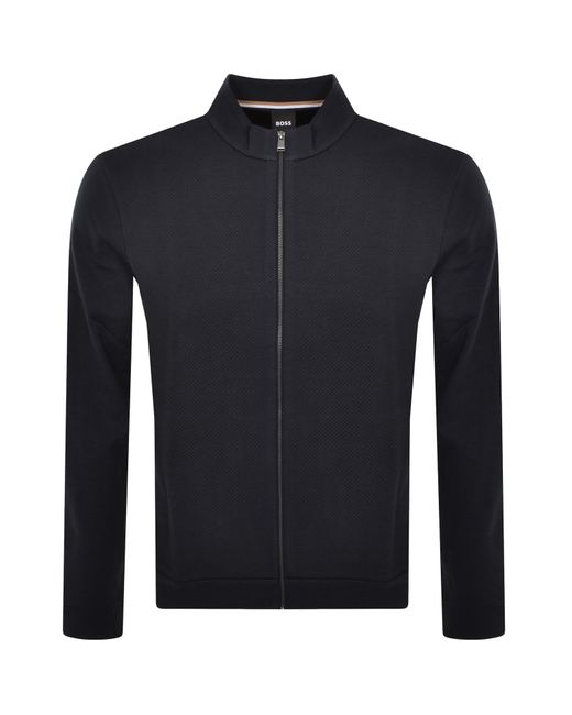 Boss skiles zip sweatshirt hotsell