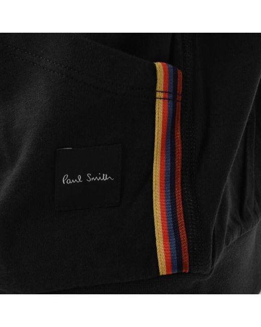 Paul Smith Black Lounge Full Zip Hoodie for men