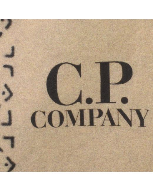 C P Company Natural Cp Company Short Sleeve Shirt for men