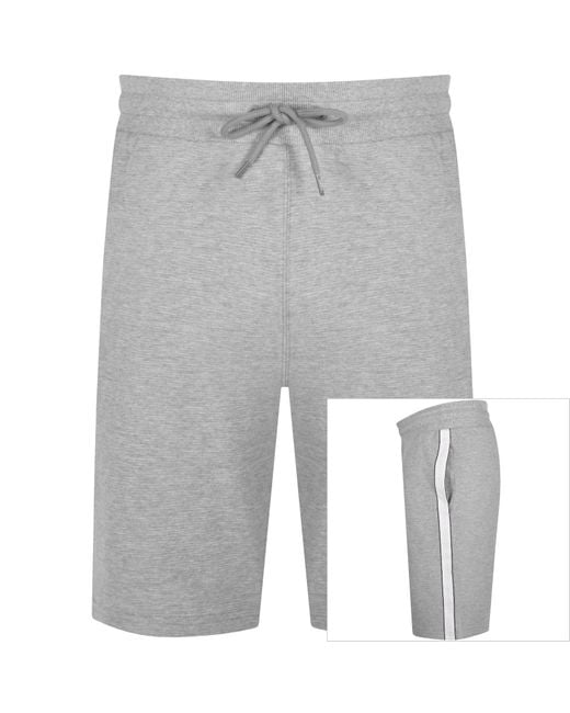 Tommy Hilfiger Gray Tape Shorts for men