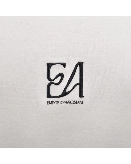 Armani White Emporio Logo Vest Snow for men