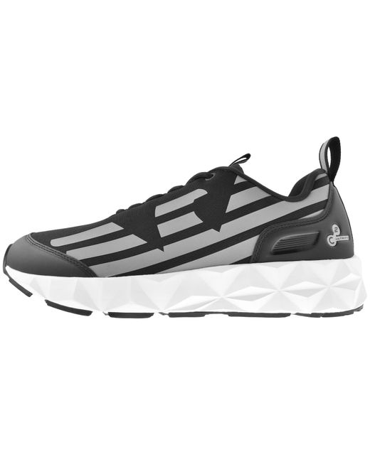 EA7 Black Emporio Armani Ultimate Trainers for men