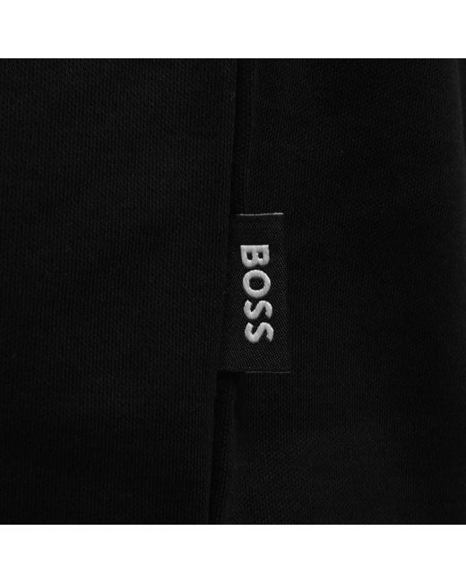 BOSS BUSINESS Black Boss H Tessler 195 T Shirt for men