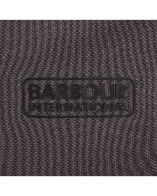 Barbour Gray Evan Polo for men