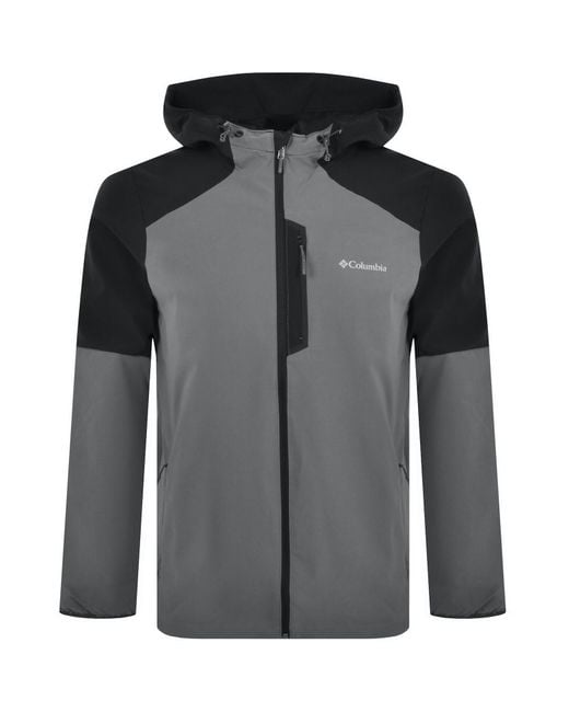 Columbia Gray Softshell Jacket for men
