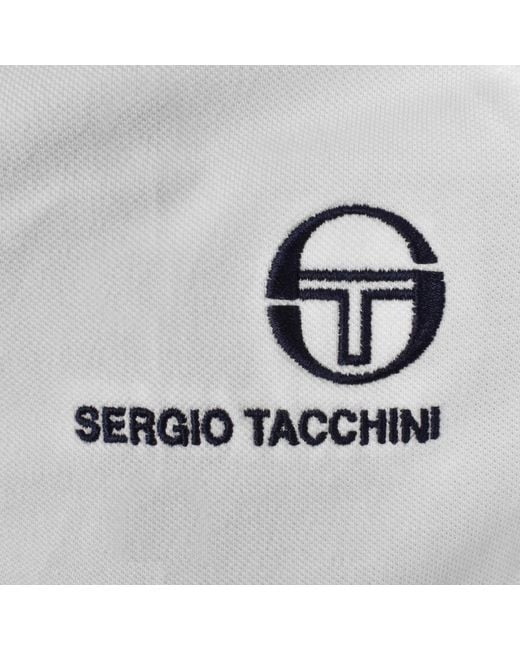 Sergio Tacchini Blue Cortona Polo T Shirt for men