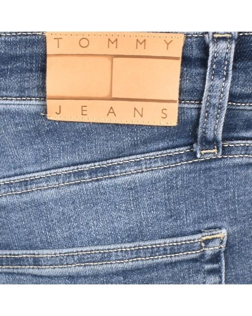 Tommy Hilfiger Blue Slim Austin Light Wash Jeans for men