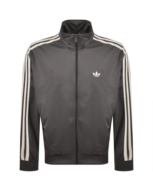 Adidas Originals Gray Firebird Track Top for men