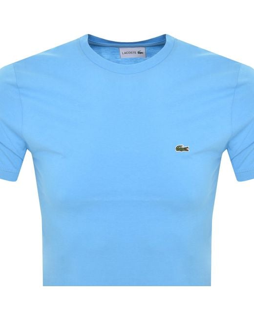Lacoste Blue Crew Neck T Shirt for men