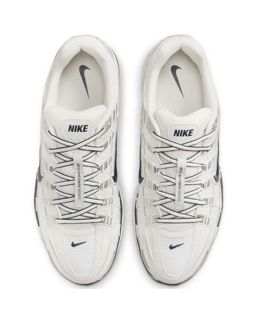 Nike White P 6000 Trainers Phantom for men