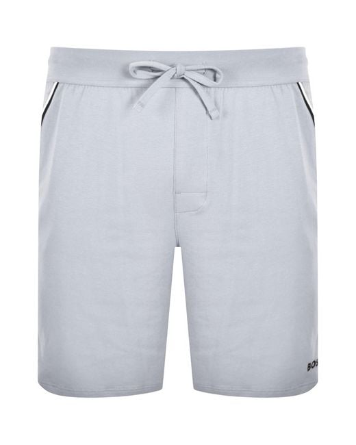BOSS BUSINESS Blue Boss Unique Jersey Shorts Light for men