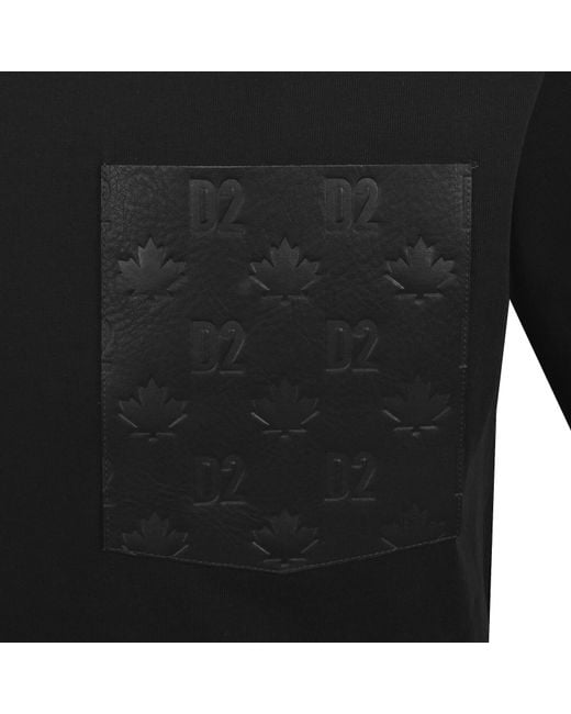 DSquared² Black Cool Fit T Shirt for men