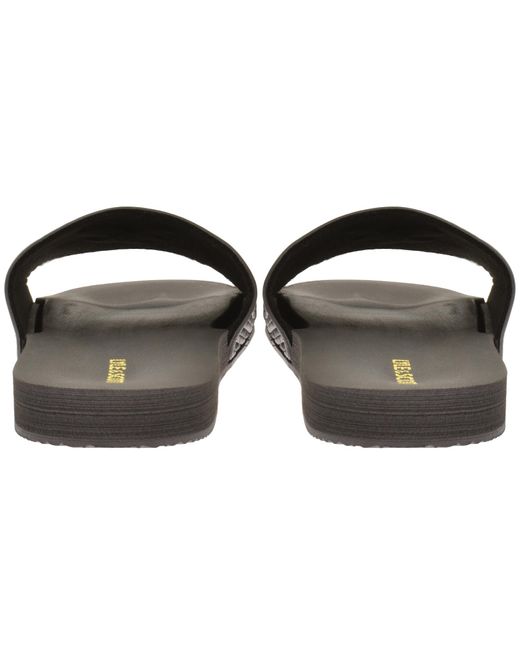 Lyle & Scott Gray Easy Logo Sliders for men