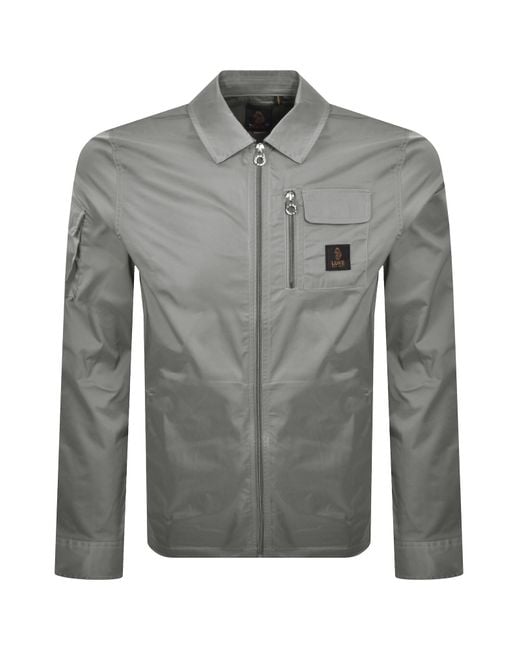 Luke 1977 Gray Vietnam Technical Overshirt for men