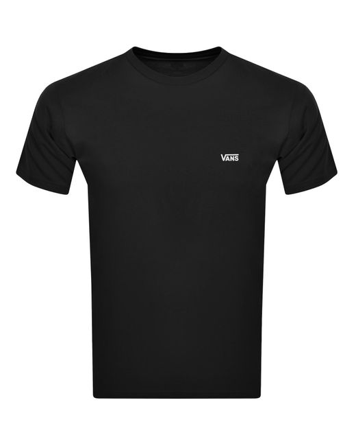 Vans Black Classic Logo T Shirt for men