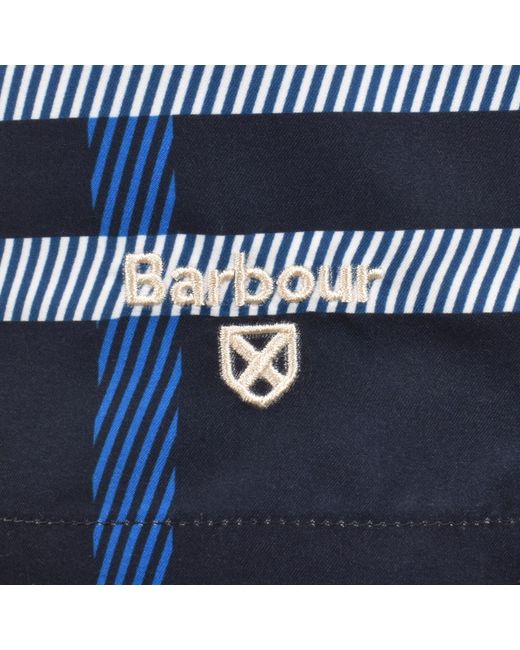 Barbour Blue Twain Swim Shorts for men