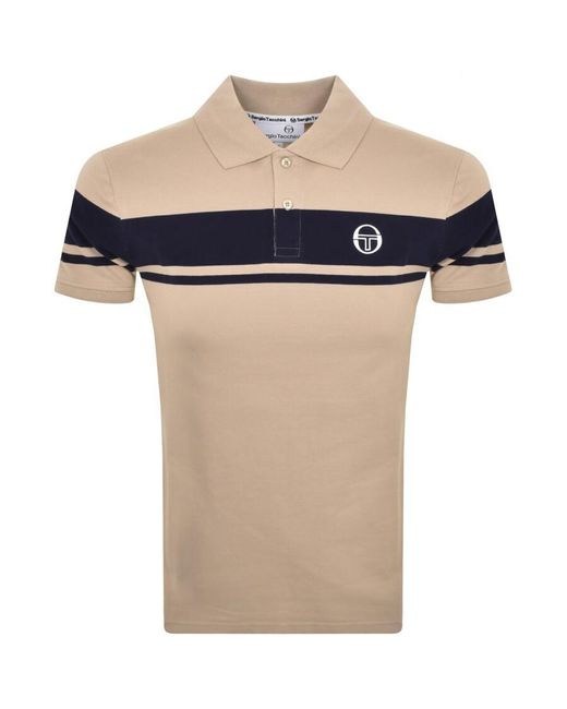 Sergio Tacchini Brown Young Line Polo T Shirt for men