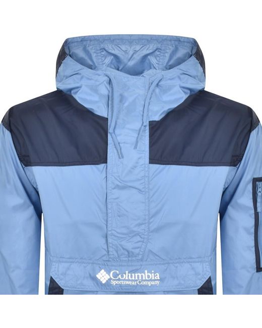 Columbia Blue Challenger Windbreaker Jacket for men