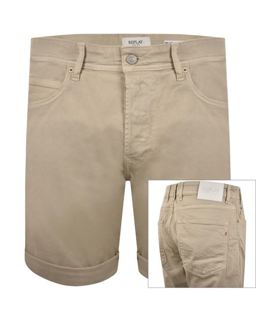 Replay Natural Rbj 981 Shorts for men
