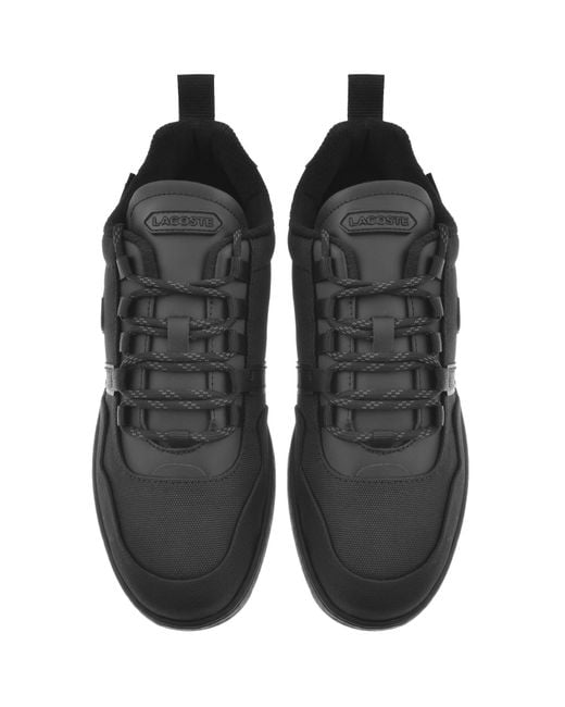 Lacoste Black T Clip Winter Trainers for men