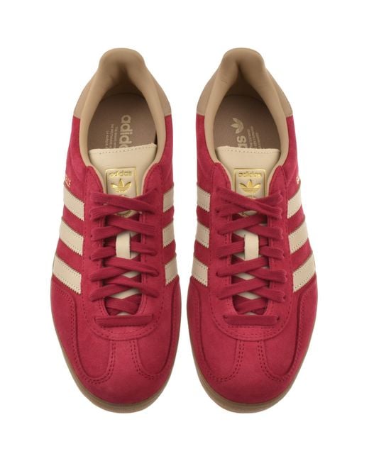Adidas Originals Red Gazelle Indoor Trainers for men