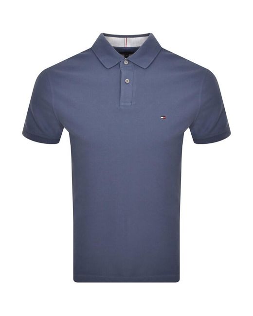 Tommy Hilfiger Blue Regular Fit 1985 Polo T Shirt for men