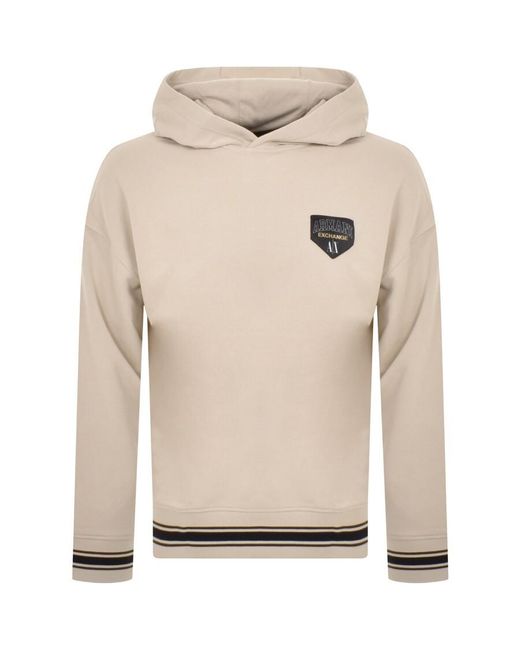 Armani exchange deals logo hoodie