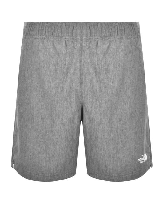 The North Face Gray 24 7 Shorts Medium for men