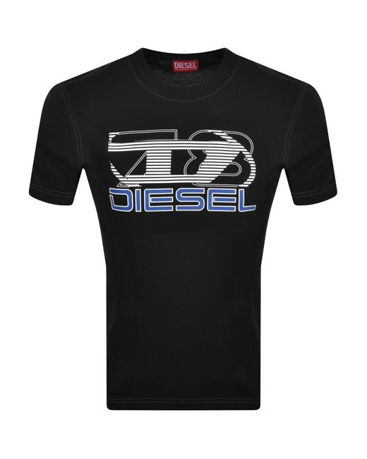 DIESEL Black Diegor K74 T Shirt for men