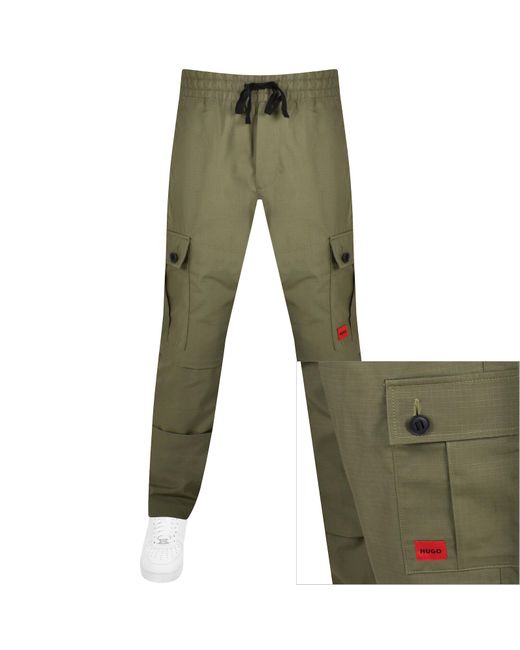 HUGO Green Garlo233 Trousers for men