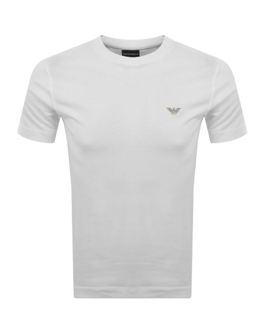 Armani Gray Emporio Slim Fit T Shirt Off for men