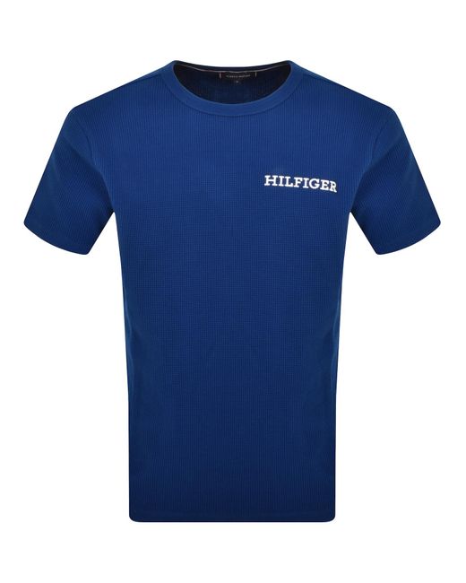 Tommy Hilfiger Blue Logo T Shirt for men