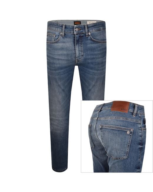 Boss Blue Boss Delaware Slim Fit Jeans for men