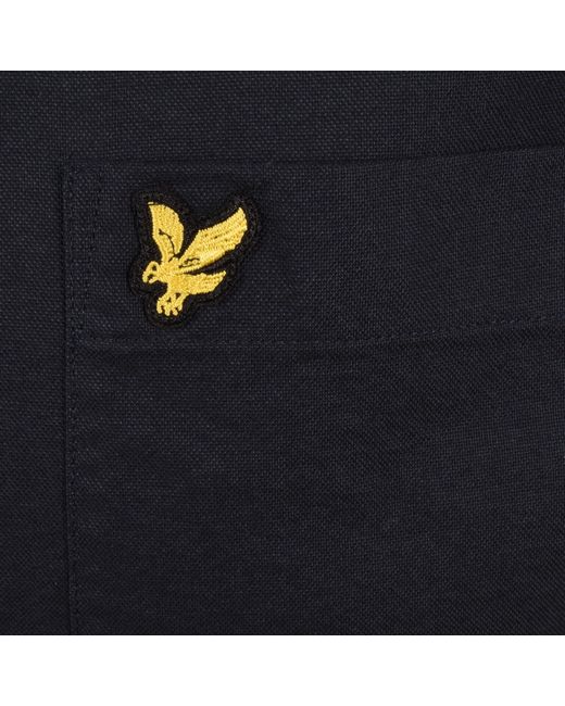 Lyle & Scott Black Oxford Shirt for men