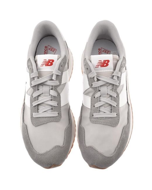 New Balance White 237 Trainers for men
