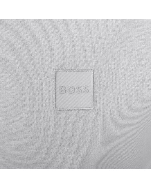Boss Gray Boss Tales T Shirt Light for men