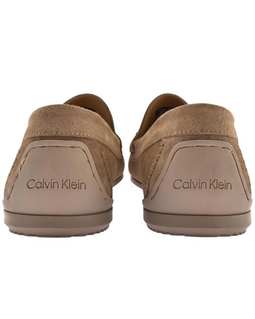 Calvin Klein Natural Driving Shoes for men