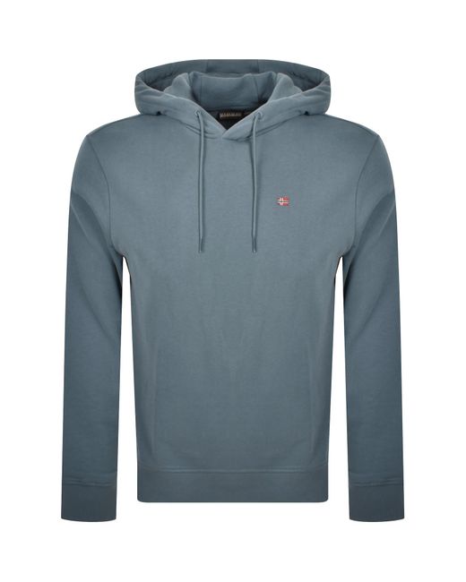 Napapijri Blue Balis Hoodie Stormy Weat for men