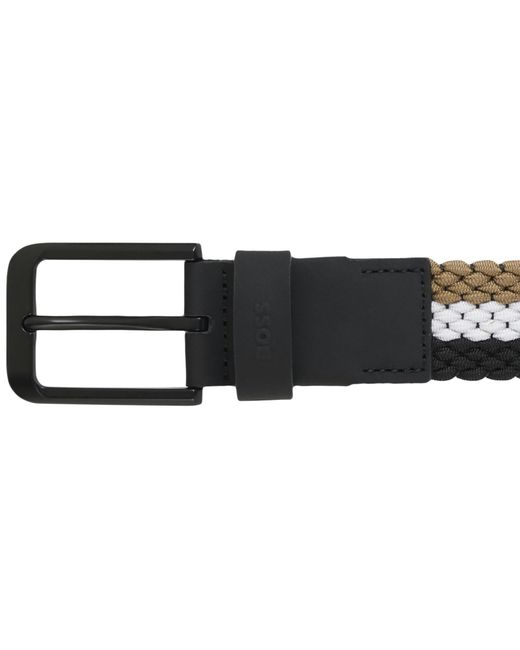Boss Black Boss Vern Woven Belt for men