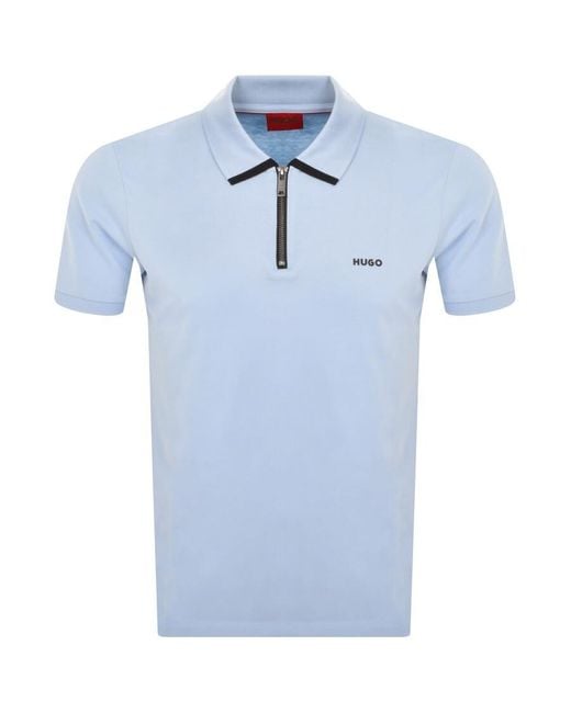 HUGO Blue Dalomino Polo T Shirt for men