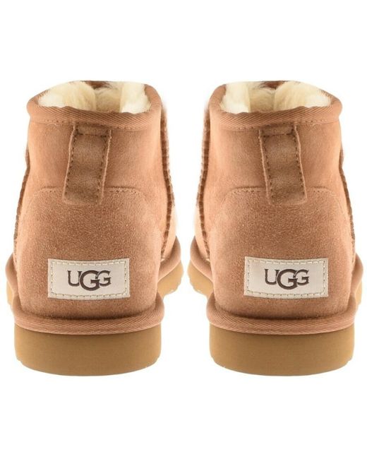 Ugg Brown ® Classic Ultra Mini Sheepskin Classic Boots for men