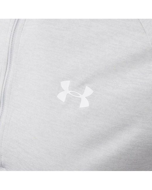 Under Armour Gray Tech Half Zip Sweatshirt for men