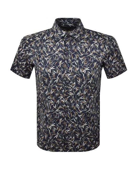 BOSS BUSINESS Black Boss H Joe Kent Shirt for men