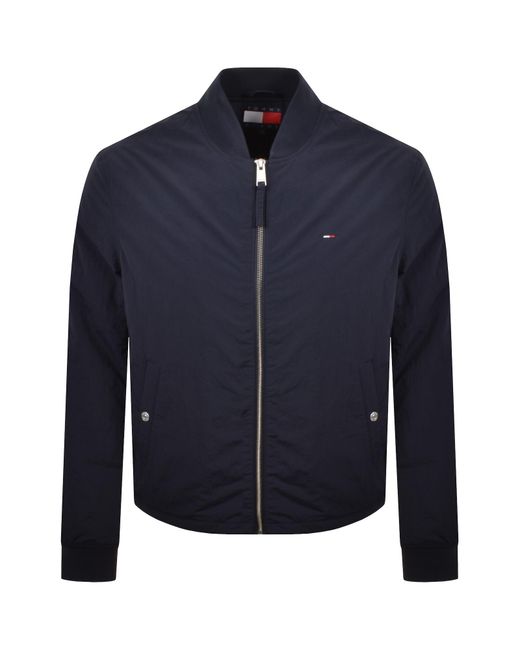 Tommy Hilfiger Blue Bomber Jacket for men