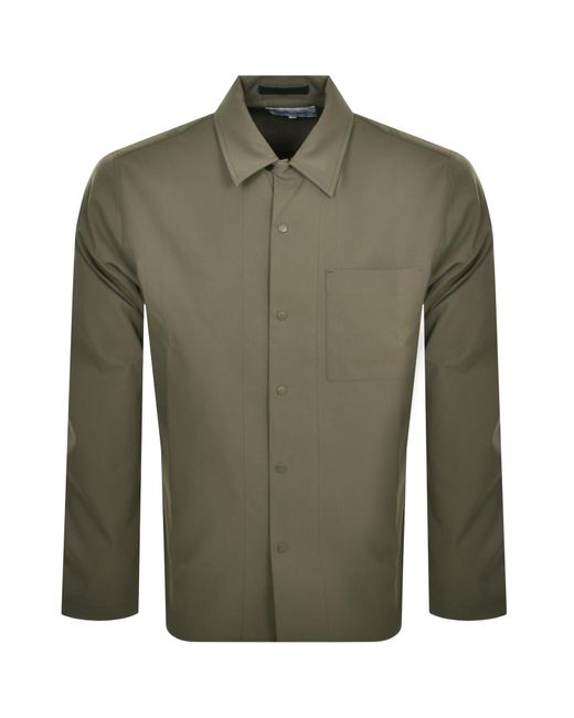 Norse Projects Green Carsten Solotex Twill Shirt for men