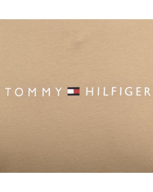 Tommy Hilfiger Natural Logo T Shirt for men