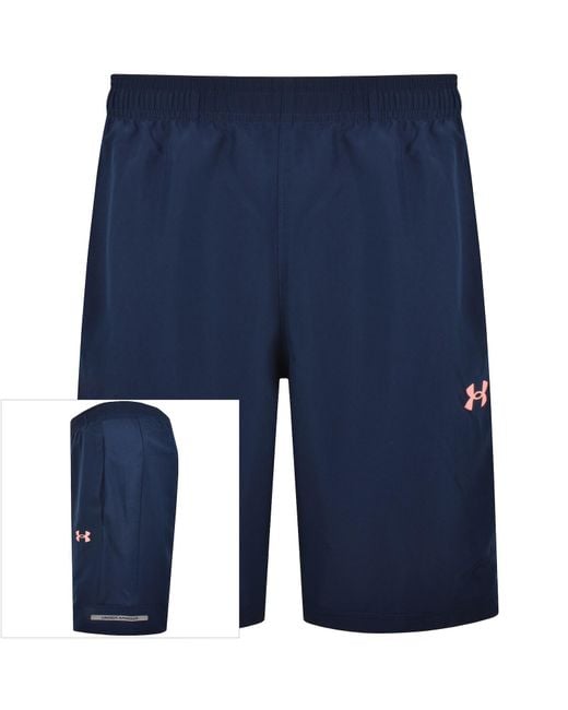 Under Armour Blue Tech Utility Shorts for men