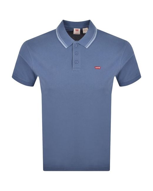 Levi's Blue Tipping Polo for men